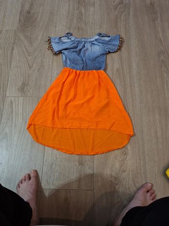 Robe 8ans epaules nues