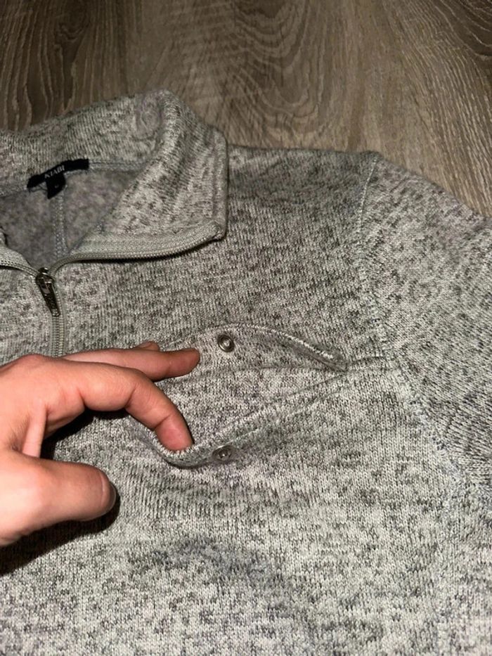 Superbe pull gris Taille M Kiabi neuf - photo numéro 6