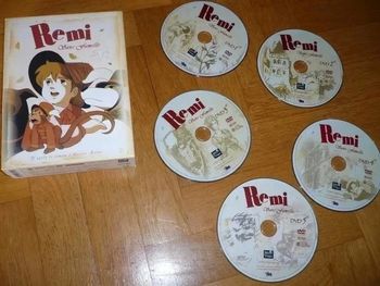 DVD l'intégrale Rémi sans famille - dessin animé
