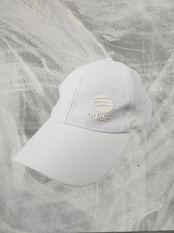 Casquette Adidas blanche vintage