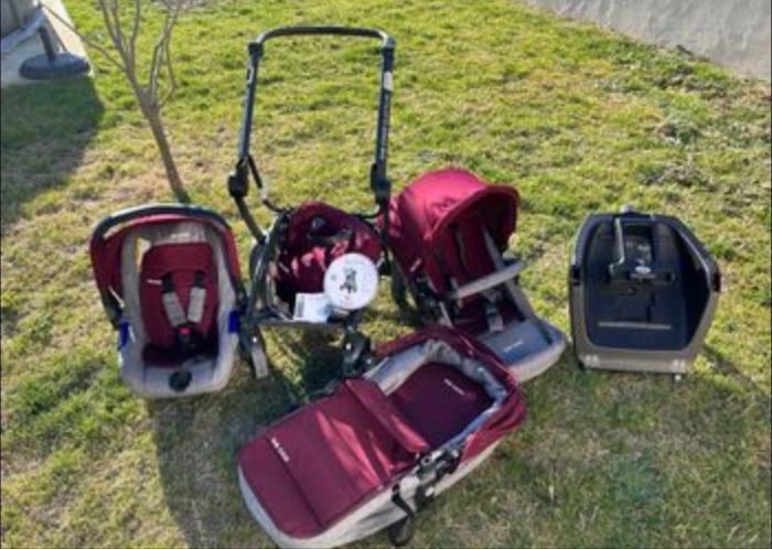 Poussette 3 en 1 Be Cool Quantum + Nacelle + Coque Zero Be Solid + Base Isofix - photo numéro 4