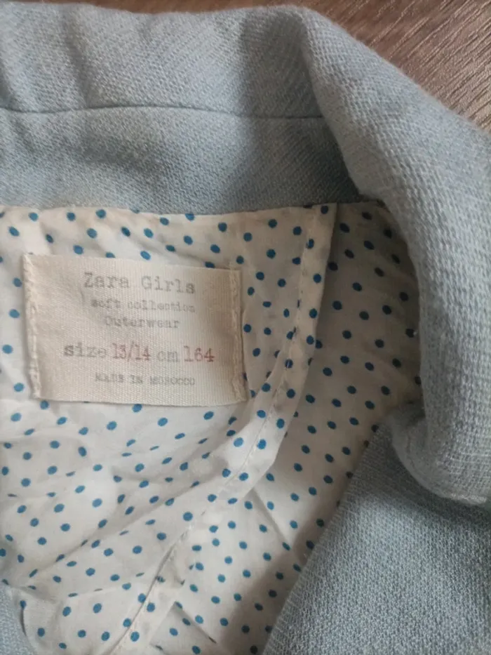 Blazer fille Zara 13/14 ans - photo numéro 7