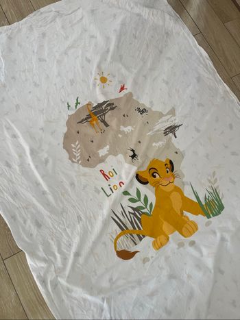 Parure de lit roi lion