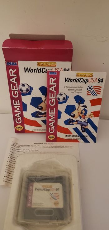 Jeux game gear world cup usa 94