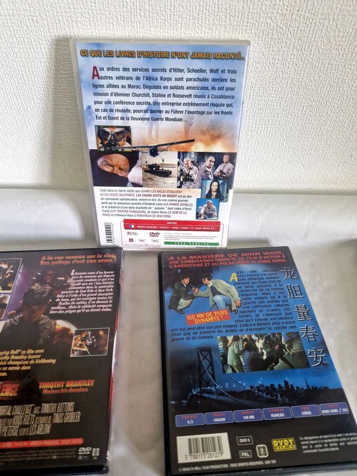 Lot de 9 dvd  , film action  / guerre - photo numéro 5
