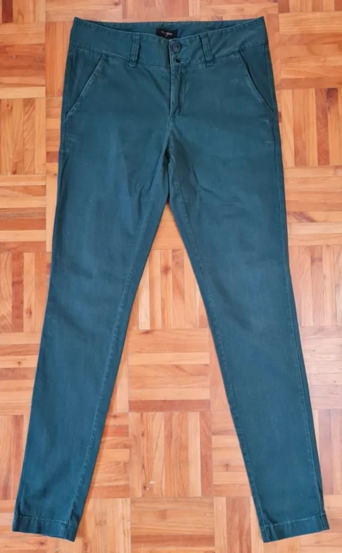 chino femme taille basse On You T27/37 - photo numéro 2