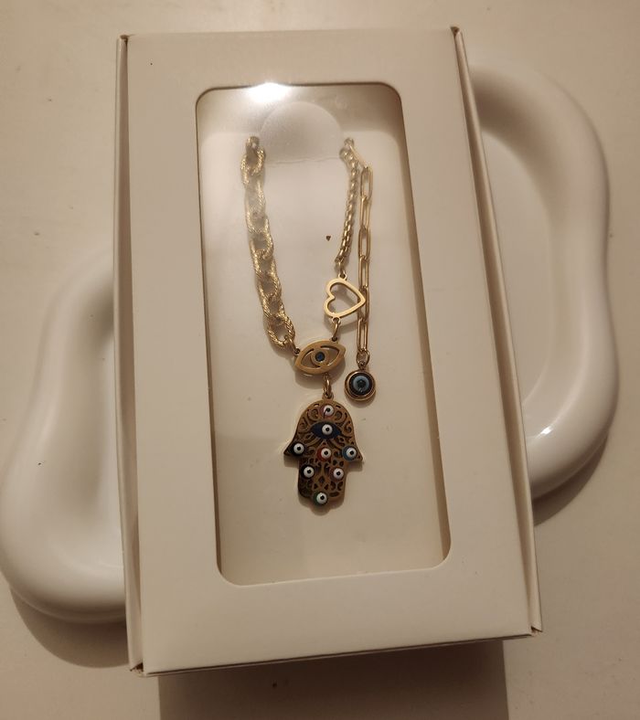 Collier pour femme en acier inoxydable - photo numéro 3