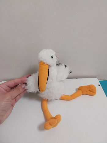 Peluche cigogne