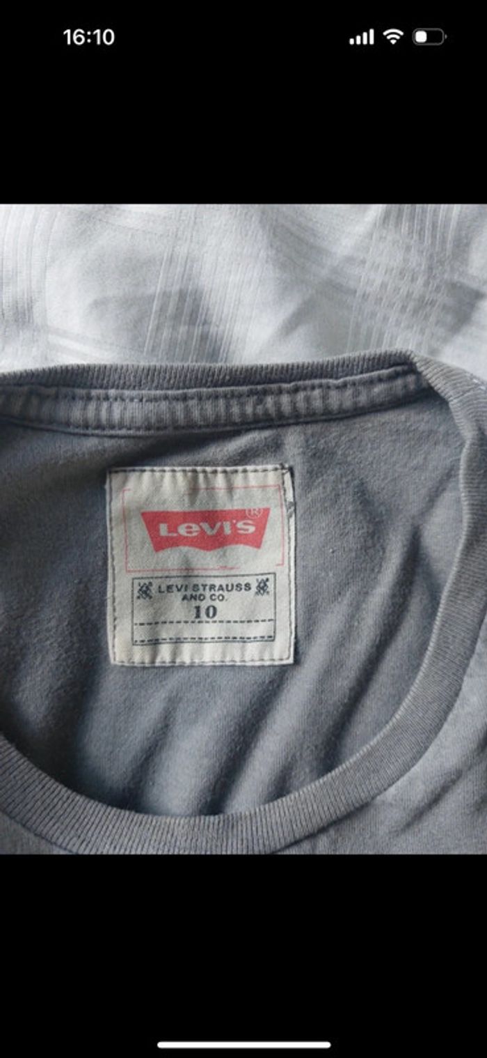 Tee-shirt Levi's taille 10 ans - photo numéro 4
