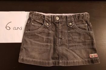 Jupe en jean 6 ans