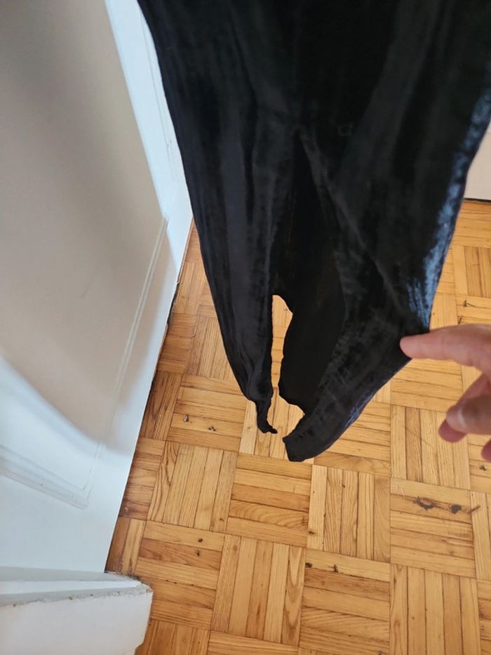 Robe longue velours Mango - photo numéro 5