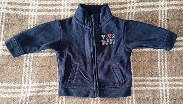 Gilet Zippé Enfant à Col Montant - Unisexe - 3 Mois / Obaïbi