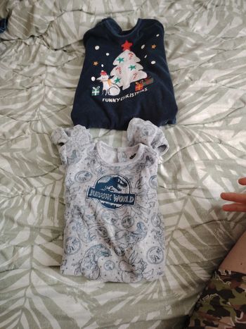 Lot pyjama 1 pièce 24 mois