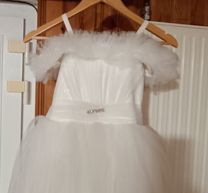 Robe blanche fille - photo numéro 3