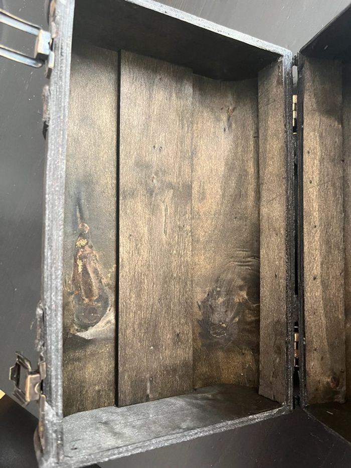 Malle valisette coffre Mallette en bois Harry Potter - photo numéro 6