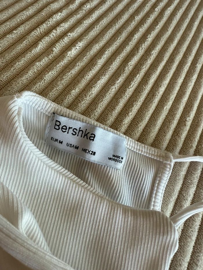 Haut blanc Bershka - photo numéro 3