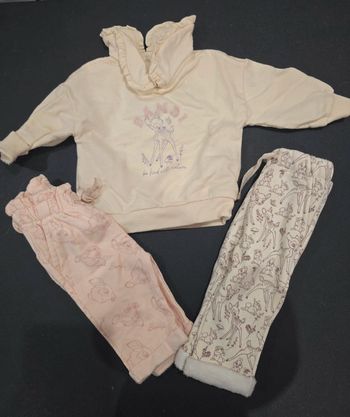 Ensemble chaud disney 1mois