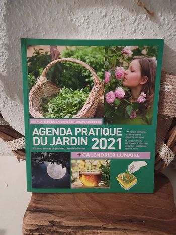 Livre pratique "Agenda pratique du jardin 2021"