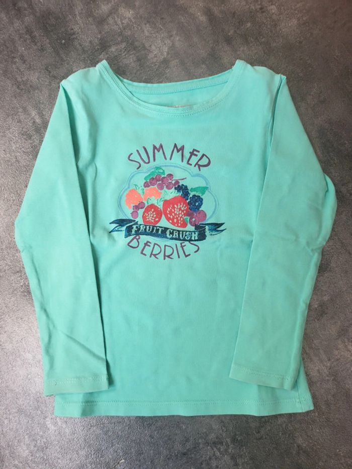 T-shirt manches longues fille orchestra 4 ans très bon état