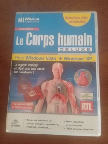 cd rom pc le corps humain