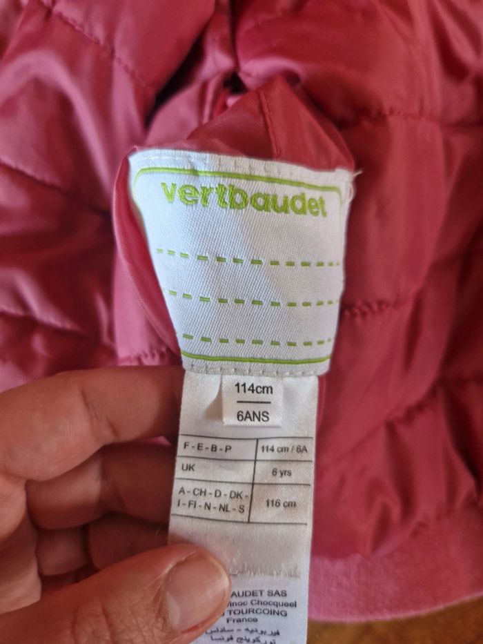 Doudoune réversible Vertbaudet 6 ans - photo numéro 8