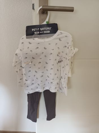 Pyjama 2 pièces petit bateau 18 mois