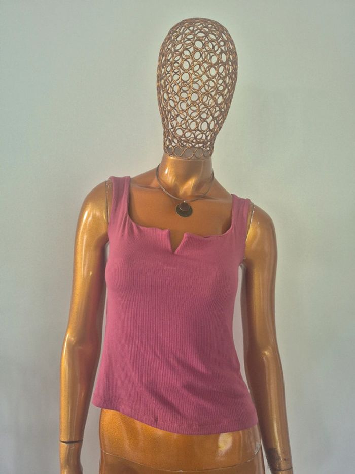 Débardeur Femme Vieux Rose Taille L/40