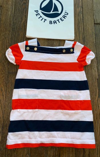 Robe petit bateau  12 mois