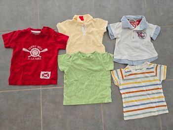 Lot de 5 tee-shirts manches courtes
