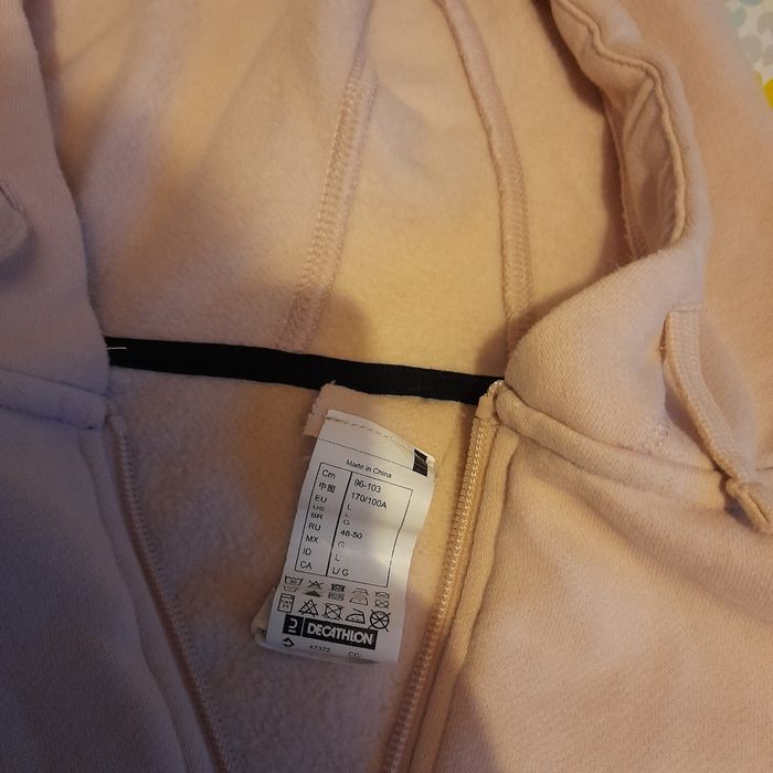 Veste de jogging rose decathlon taille L - photo numéro 2