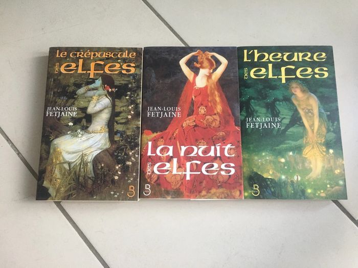 Livres Trilogie des Elfes Broché : Le crépuscule, la nuit et l’heure