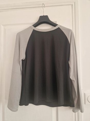 T shirt manches longues rayures