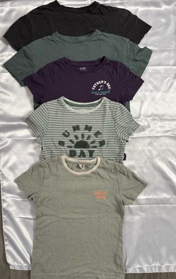 4 T-shirts 6 ans