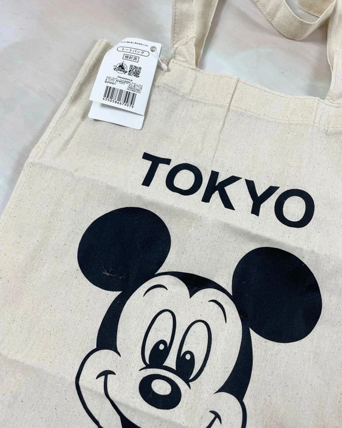Tote Bag Disney Store Japon - Tokyo Mickey Mouse - photo numéro 3
