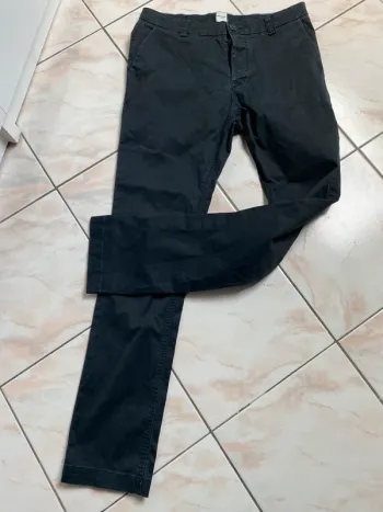 Pantalon en toile, noir