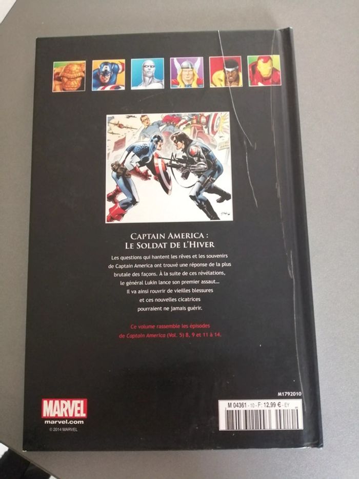 BD Marvel Captain America Le Soldat de l'hiver - photo numéro 2