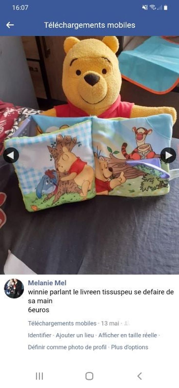 winnie parlant