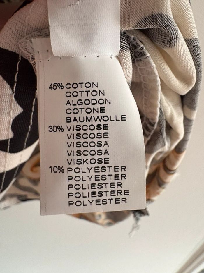Tunique multicolore tête trigre grande taille 44-46 - photo numéro 5