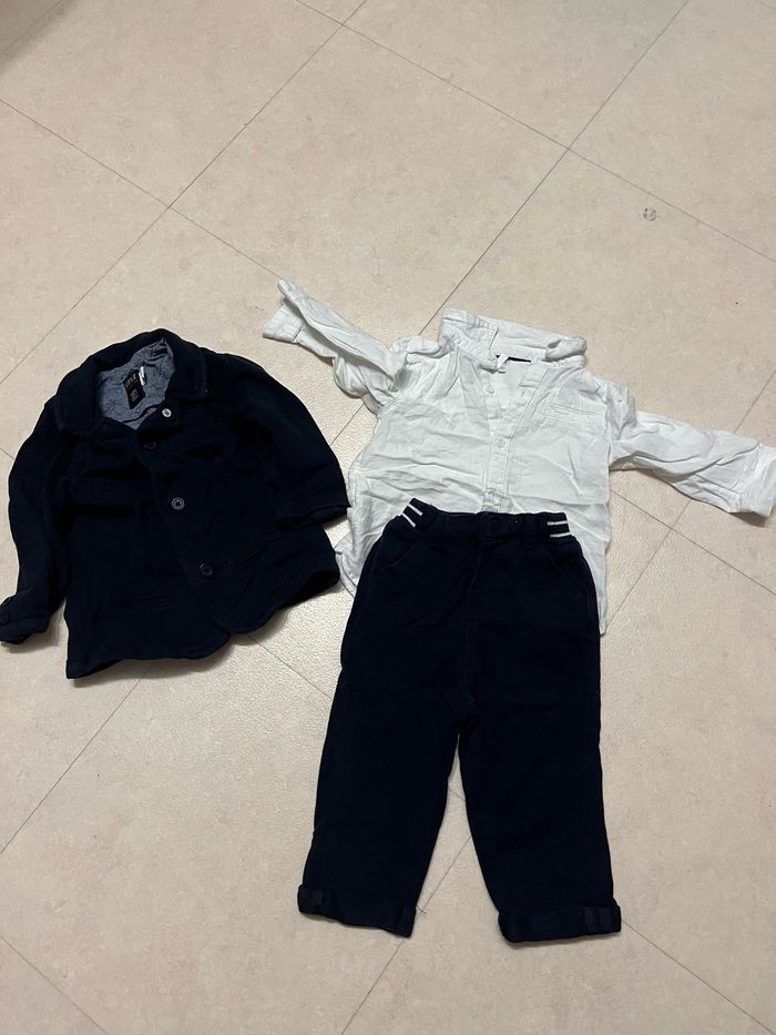 Ensemble soirée 9 mois garçon