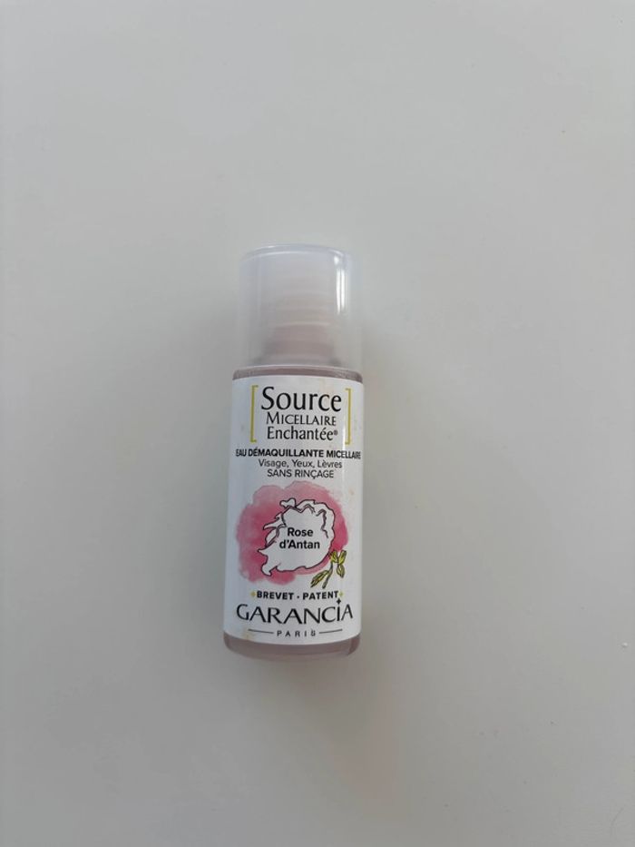 Eau micellaire Garancia – 30 ml – Rose d’Antan
