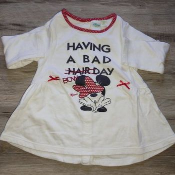 Tee-shirt manches longues fille 12 mois