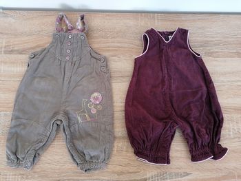 Lot de salopette fille