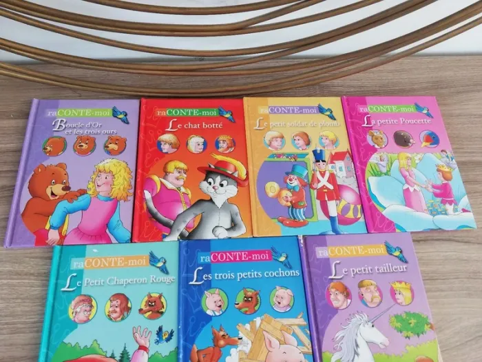 Lot de 7 livres de contes - photo numéro 2