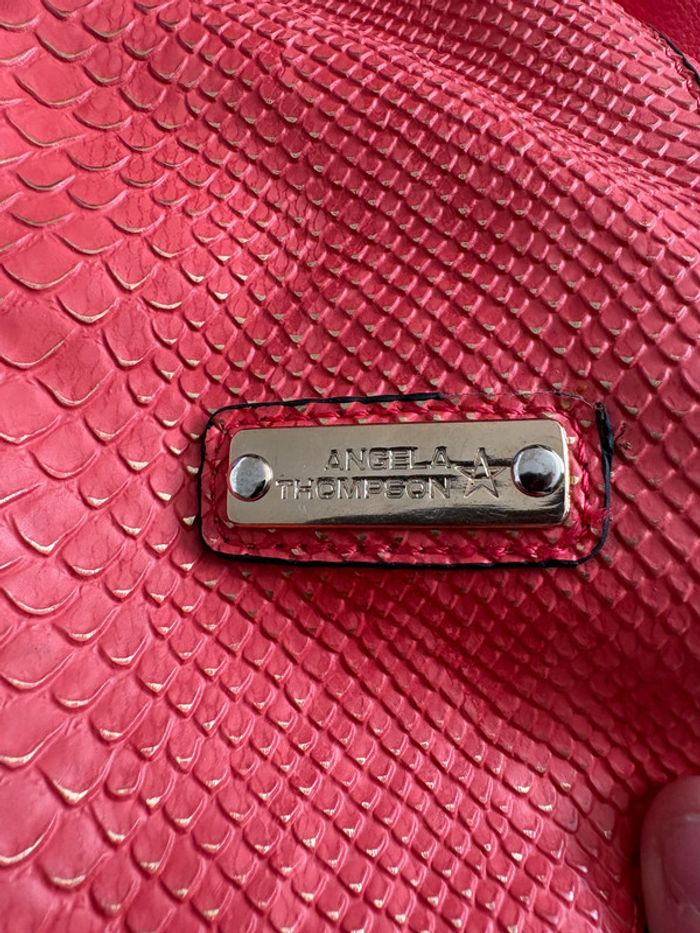 Sac fourre-tout Angela Thompson | Corail | 44 X 27 cm - photo numéro 6