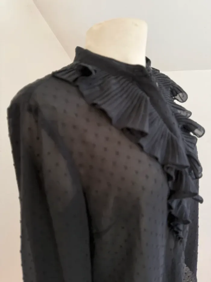 Belle blouse chemise fluide H&M 🌸 40 L - photo numéro 4