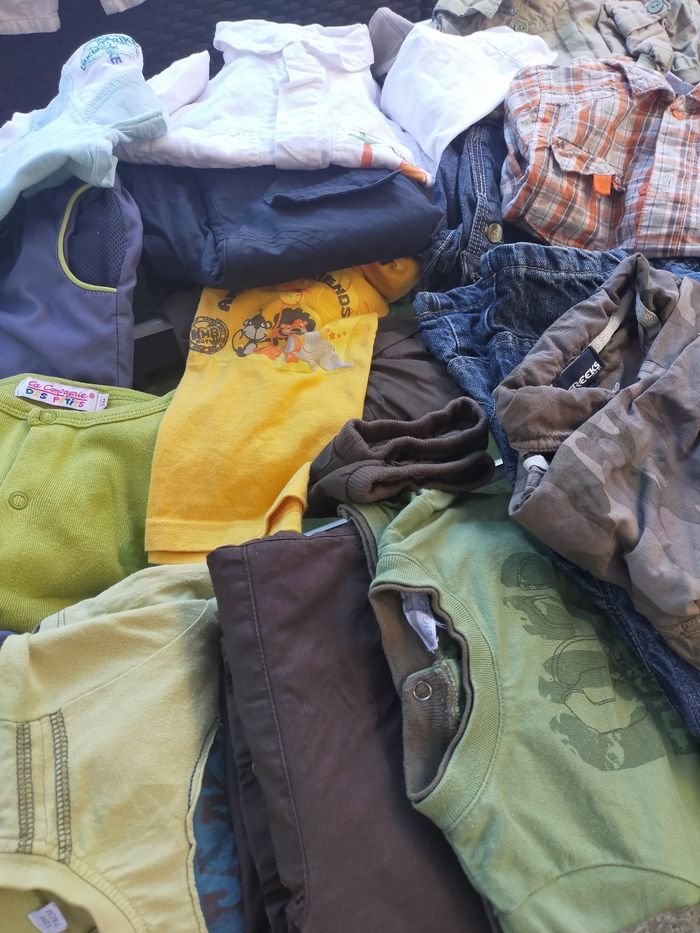 9 tenues mi saison 12 mois garcon +blouson - photo numéro 4