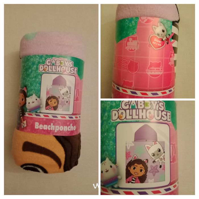 Poncho serviette gabby chat