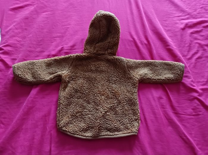 Sweat à capuche ourson taille 6 mois - photo numéro 2