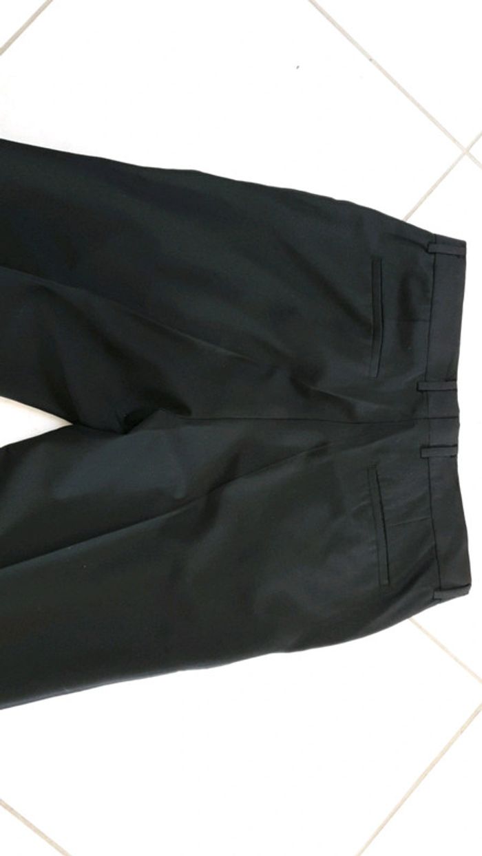 Pantalon de costume noir homme taille 50 - photo numéro 6