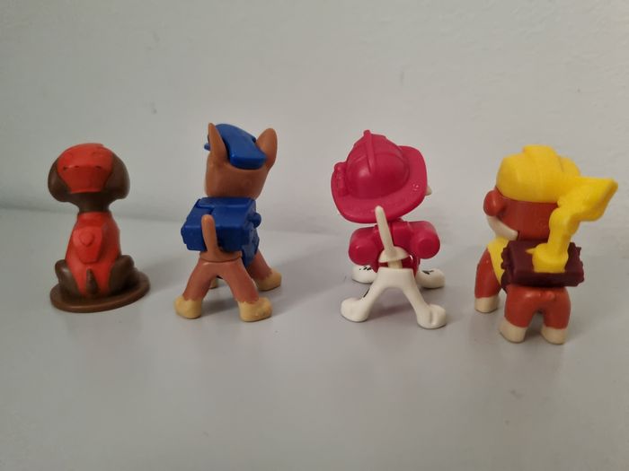 4 mini figurines pat patrouille - photo numéro 2